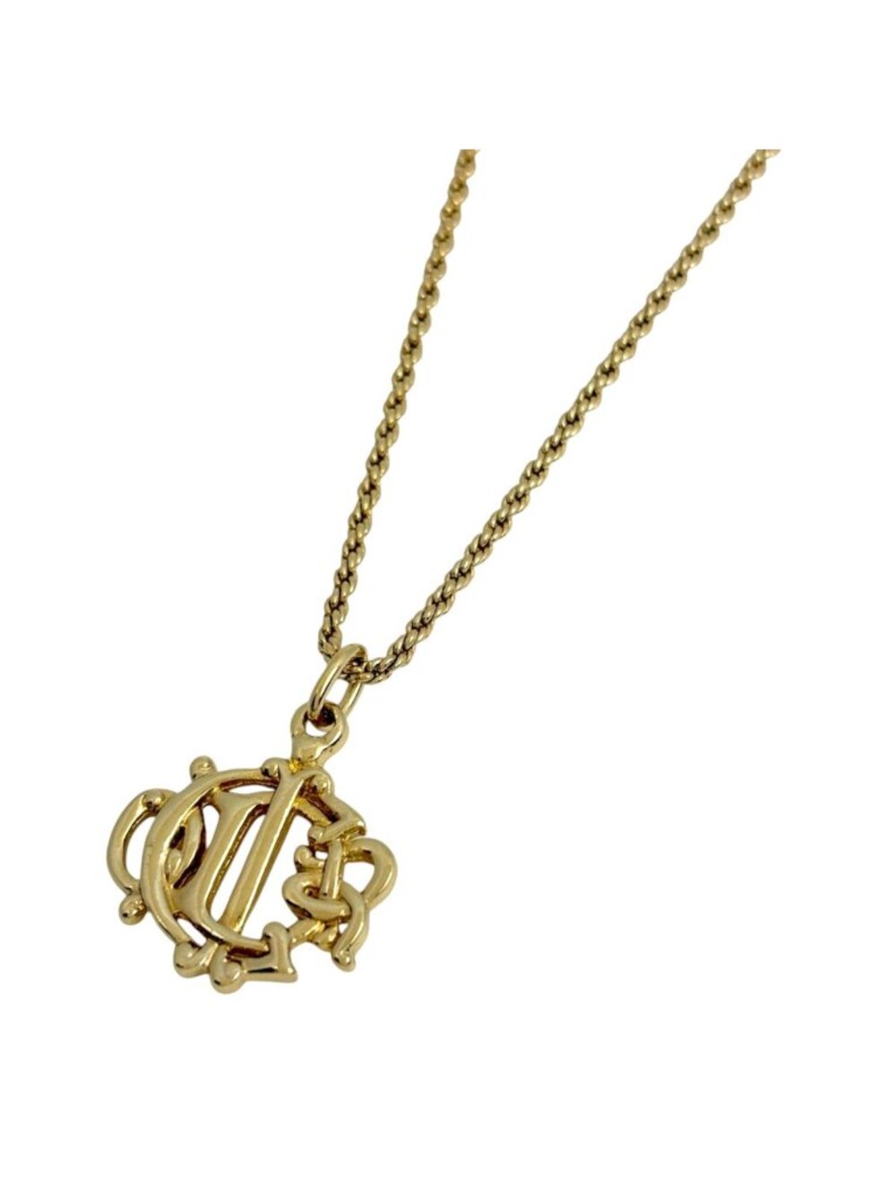 Dior Necklace CD Gold Plated